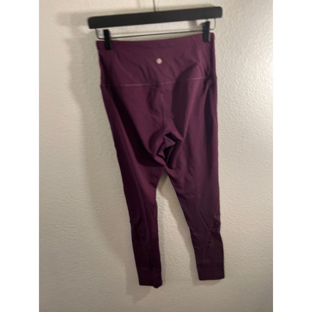 Yogalicious purple leggings size M - Picture 3 of 4